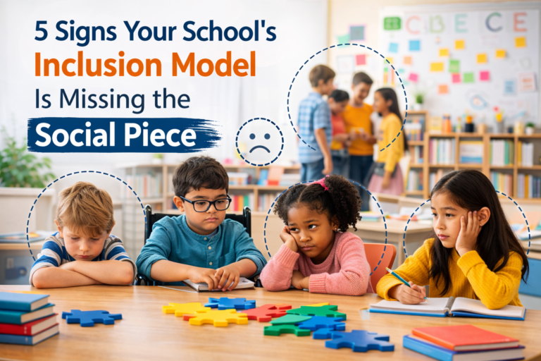 5 Signs Your School’s Inclusion Model Is Missing the Social Piece