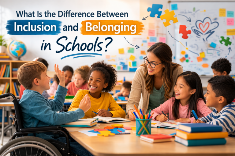 What Is the Difference Between Inclusion and Belonging in Schools?